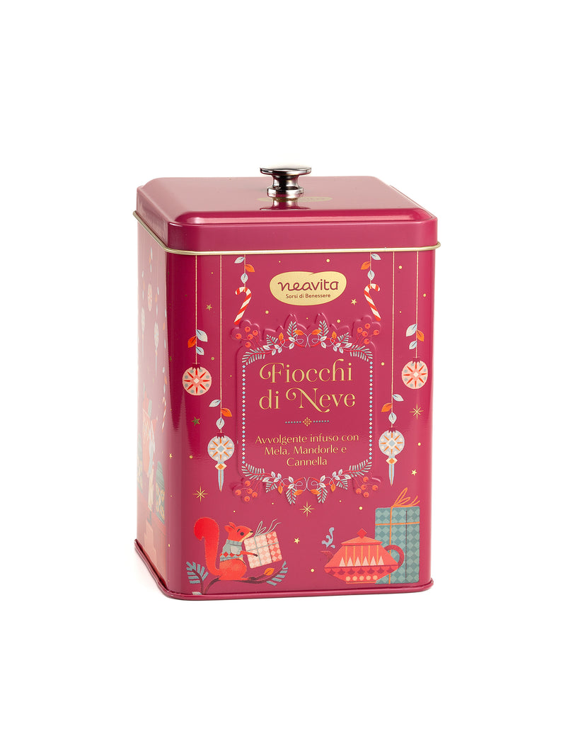 Biscottiera di Natale con infuso