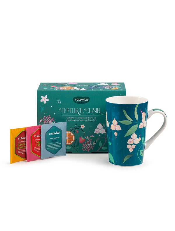 Cofanetto Mug Cambia Colore e 9 filtri di infusi