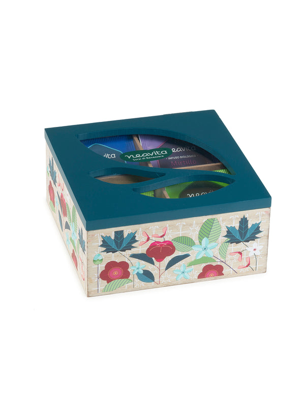 Cofanetto Legno Azzurro 20 Filtri