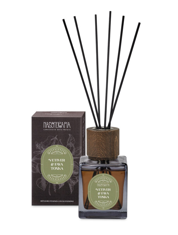 Vetiver & Fava Tonka- Diffusore con Bastoncini