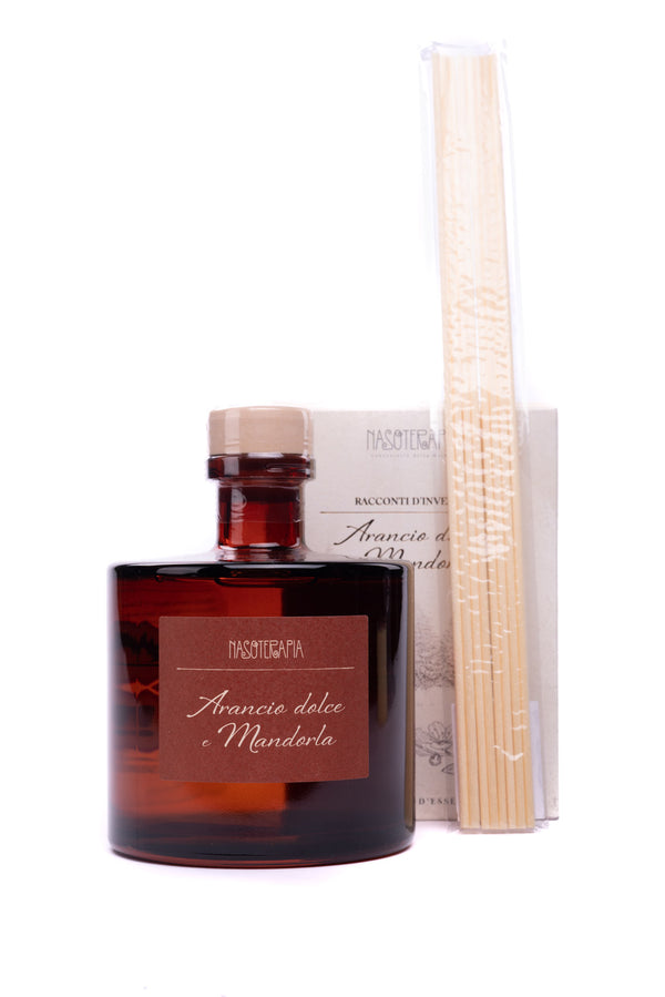 Arancio Dolce e Mandorla Diffusore con bastoncini